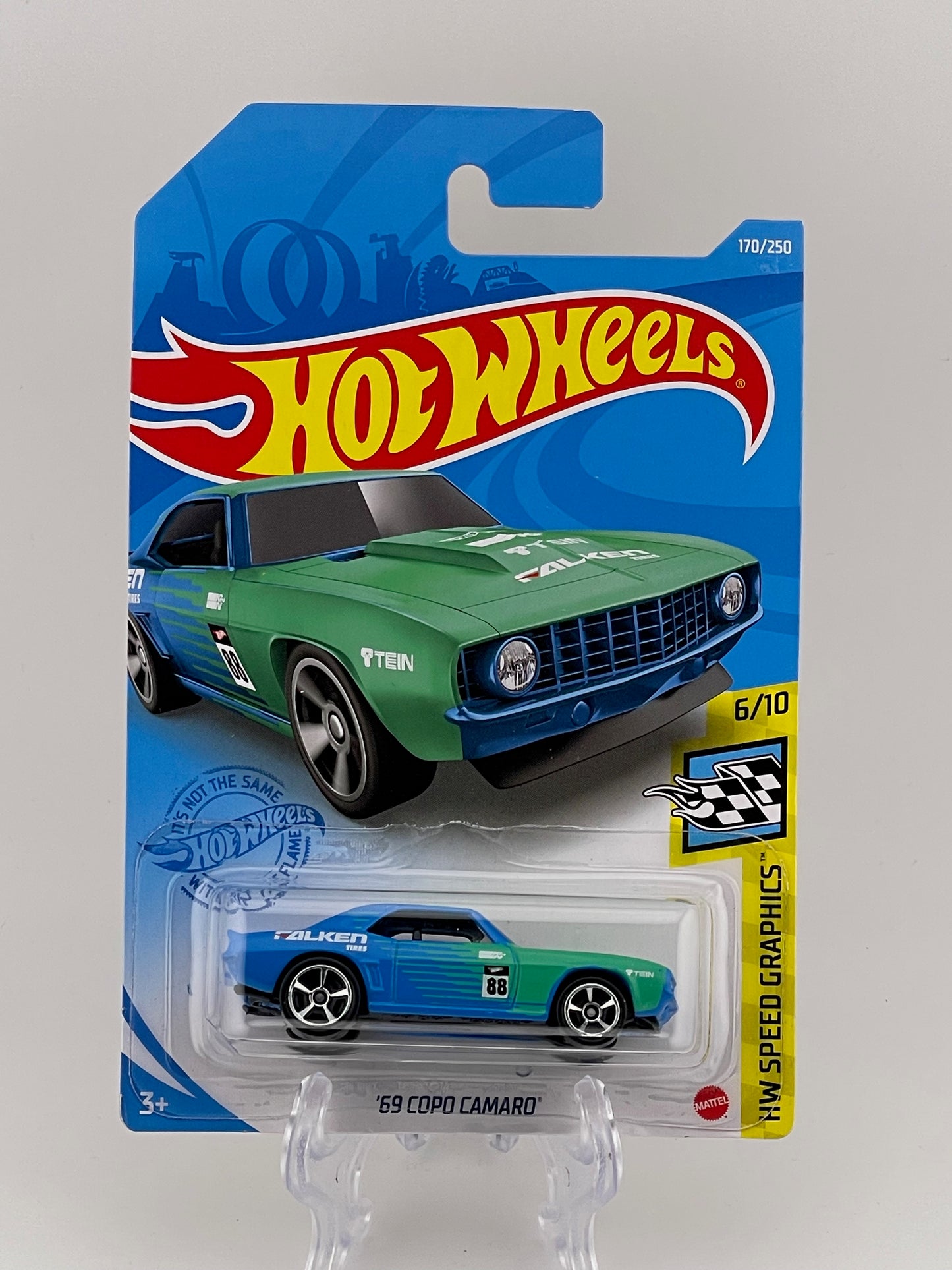 Hot Wheels Mainline '69 Copo Camaro HW Speed Graphics 6/10