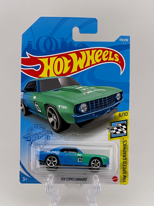 Hot Wheels Mainline '69 Copo Camaro HW Speed Graphics 6/10