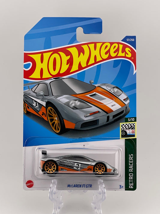 Hot Wheels Mainline McLaren F1 GTR Retro Racers 3/10