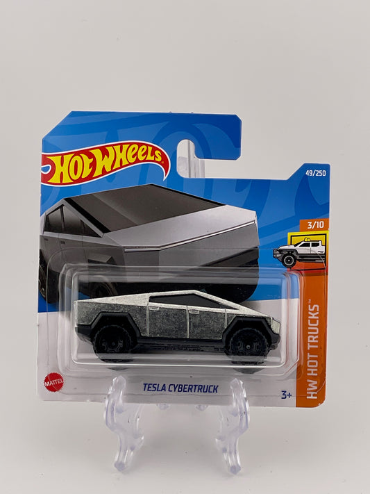Hot Wheels Mainline Tesla Cybertruck HW Hot Trucks 3/10 *Short Card*