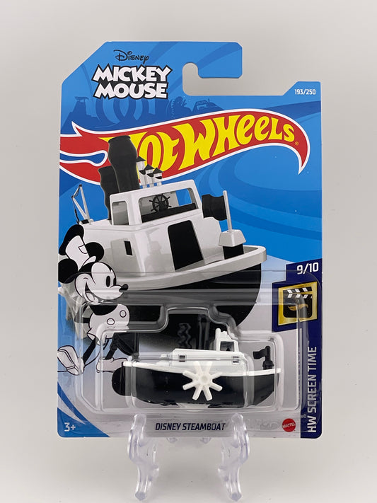 Hot Wheels Mainline Disney Steamboat HW Screen Time 9/10