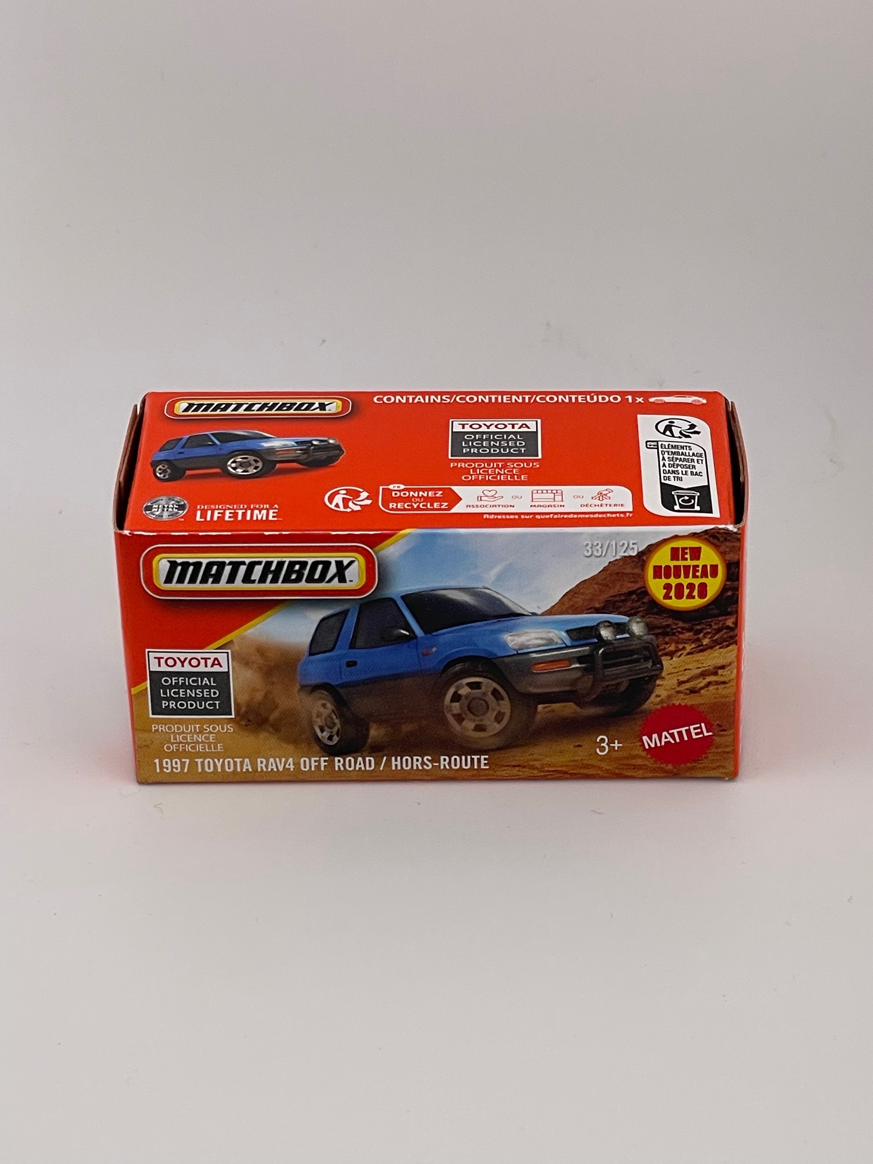Matchbox Power Grab 1997 Toyota Rav4 Off Road – Burnsie Diecast