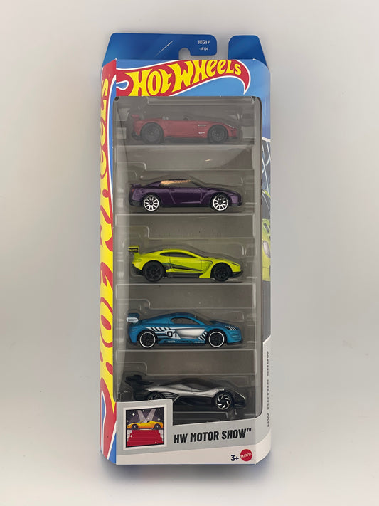 Hot Wheels HW Motor Show 5 Pack