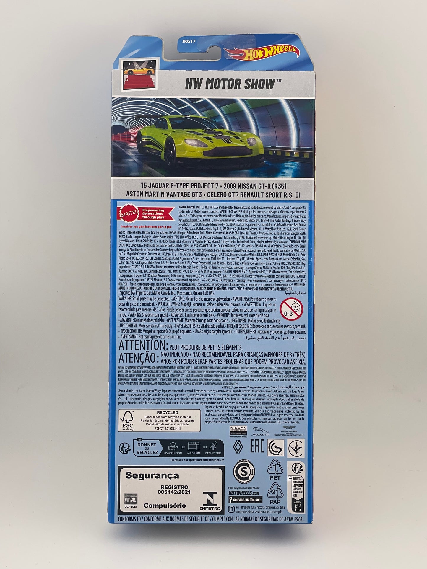 Hot Wheels HW Motor Show 5 Pack