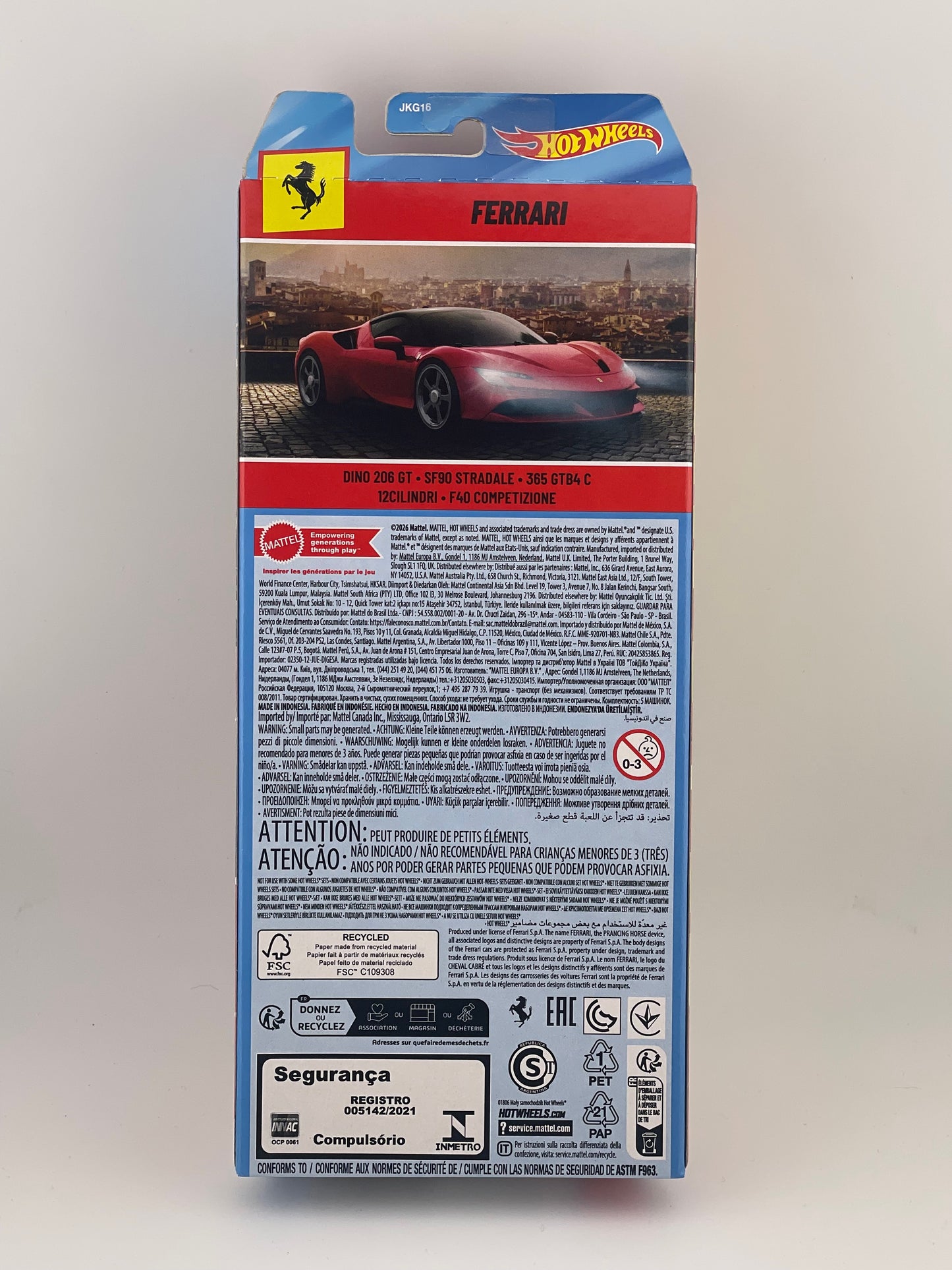 Hot Wheels Ferrari 5 Pack