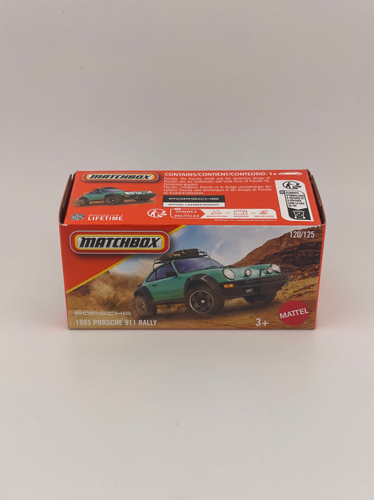 Matchbox Power Grab 1985 Porsche 911 Rally