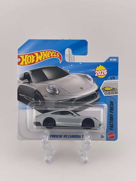 Hot Wheels Mainline Porsche 911 Carrera T Factory Fresh 1/5 *Short Card*