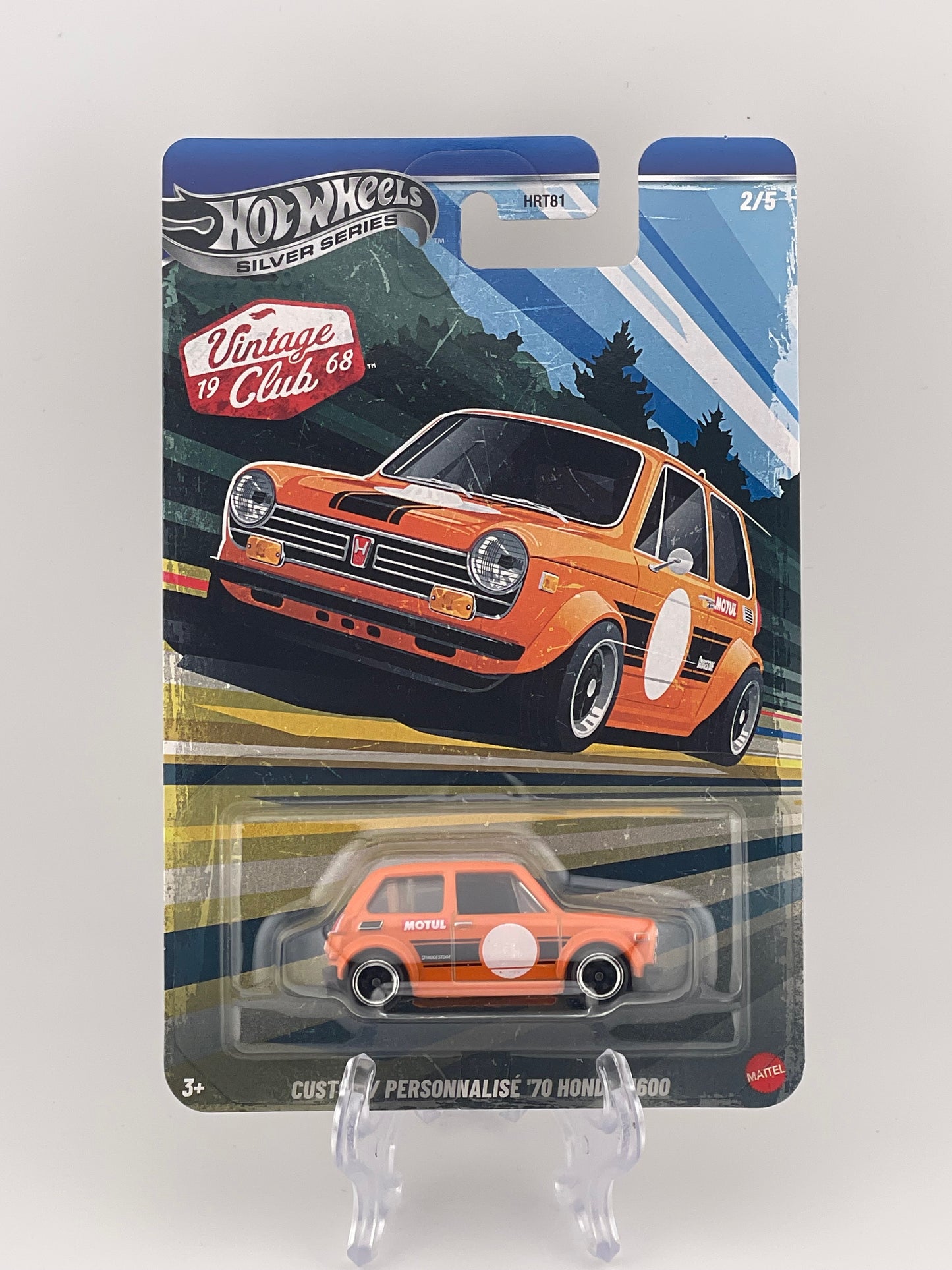 Hot Wheels Silver Series Vintage Club 1968 2/5 Custom '70 Honda N600