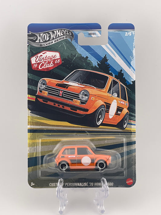 Hot Wheels Silver Series Vintage Club 1968 2/5 Custom '70 Honda N600