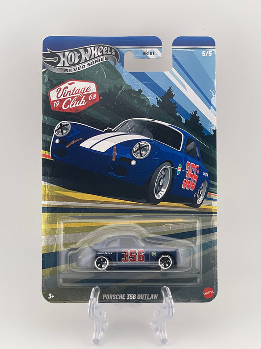 Hot Wheels Silver Series Vintage Club 1968 5/5 Porsche 356 Outlaw