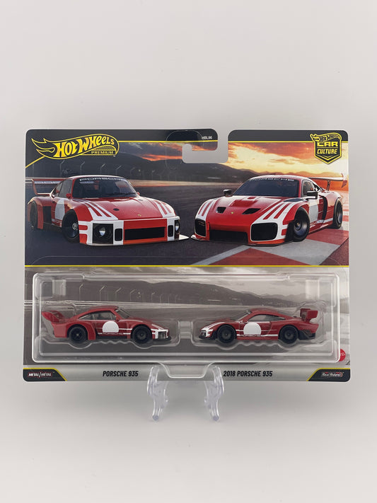 Hot Wheels Premium Car Culture Twin Pack Porsche 935 + 2018 Porsche 935