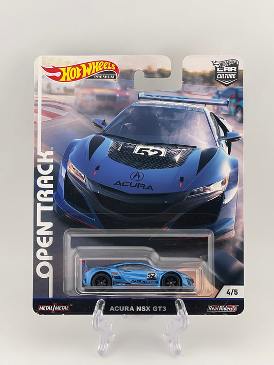 Hot Wheels Premium Car Culture Open Track 4/5 Acura NSX GT3