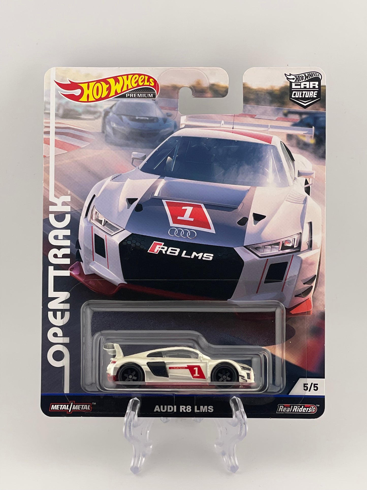 Hot Wheels Premium Car Culture Open Track 5/5 Audi R8 LMS