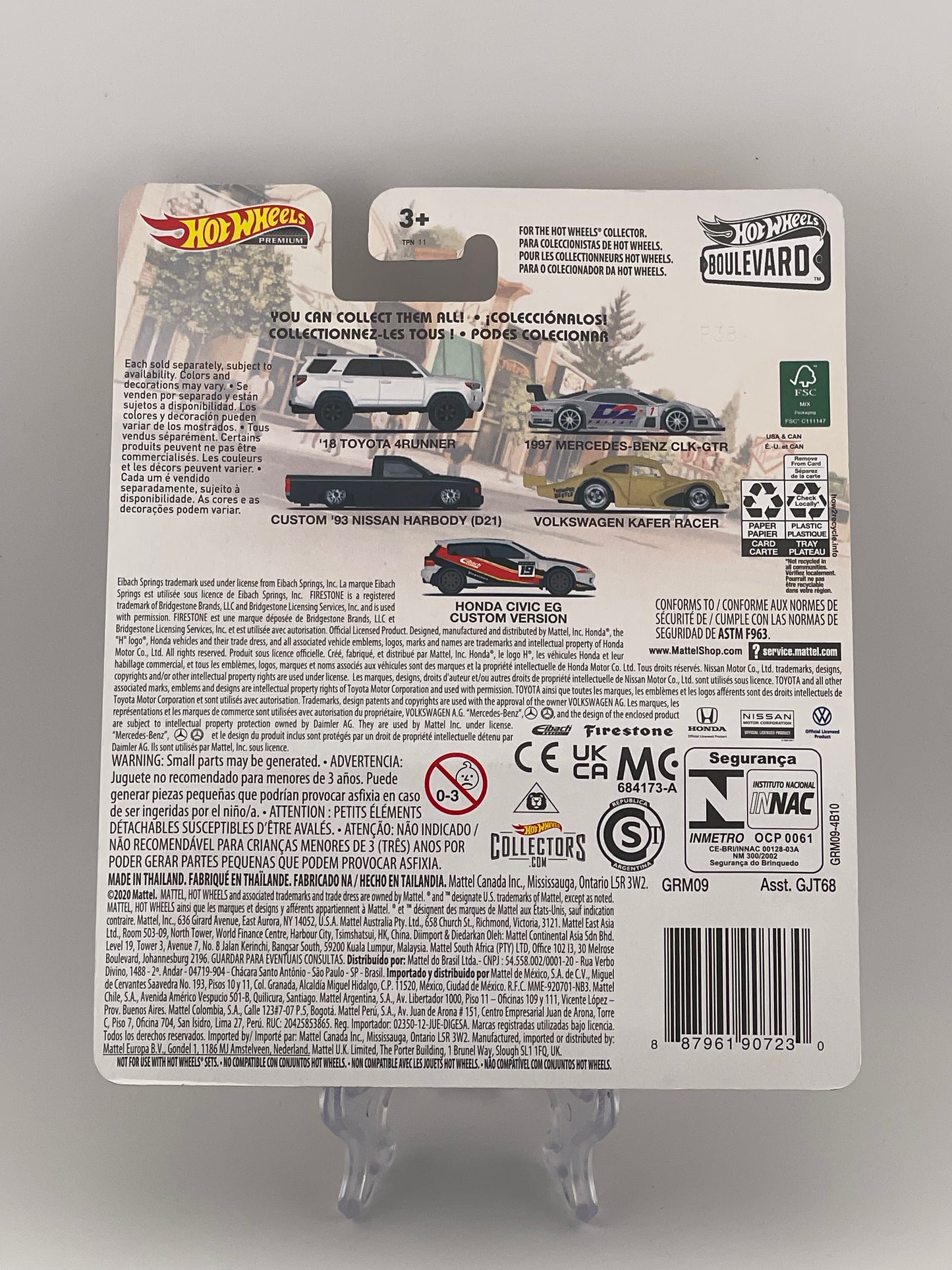 Hot Wheels Premium Boulevard #38 Custom '93 Nissan Hardbody (D21)