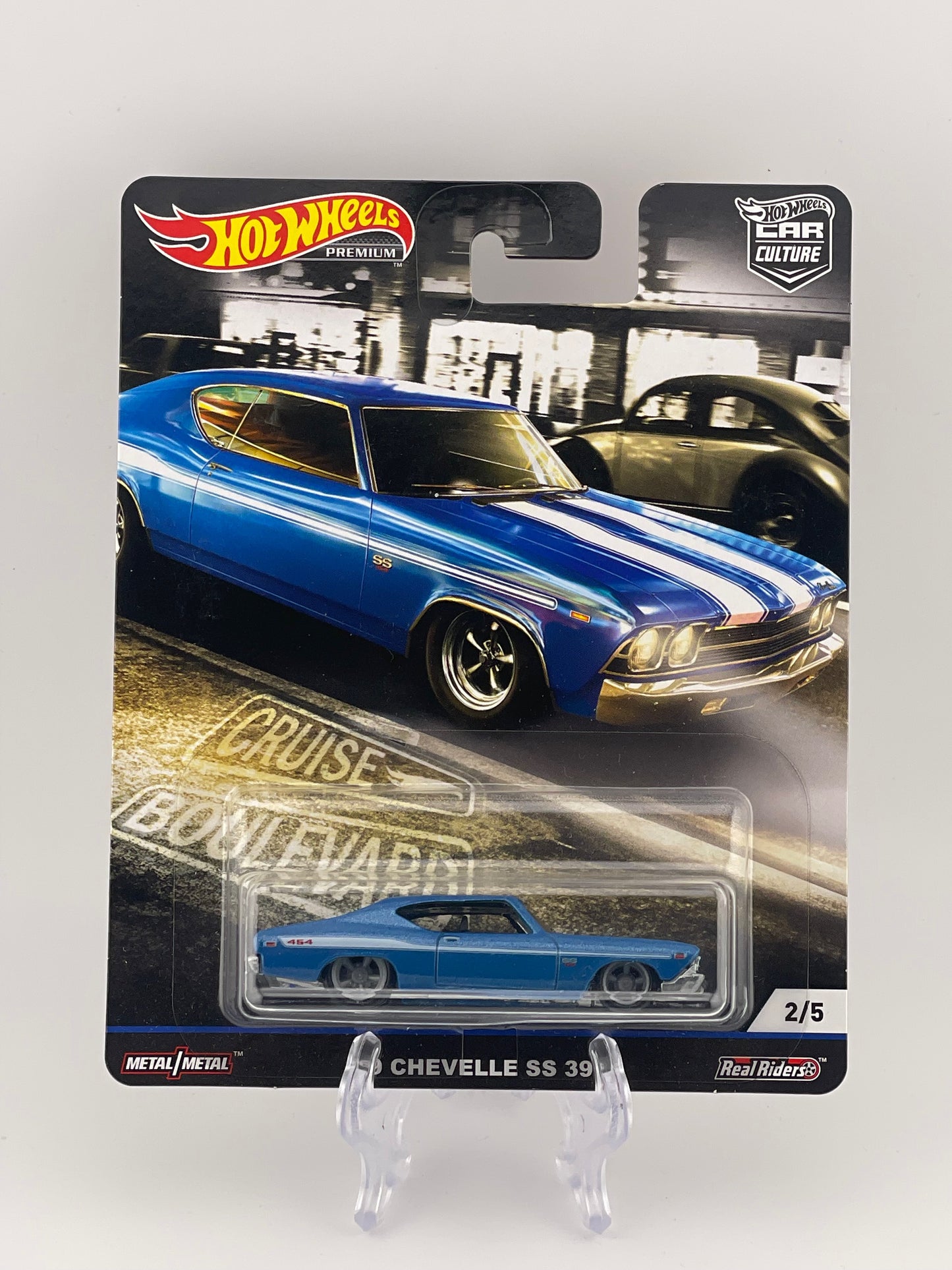 Hot Wheels Premium Car Culture Cruise Boulevard 2/5 '69 Chevelle SS 396