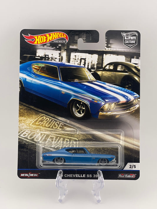 Hot Wheels Premium Car Culture Cruise Boulevard 2/5 '69 Chevelle SS 396