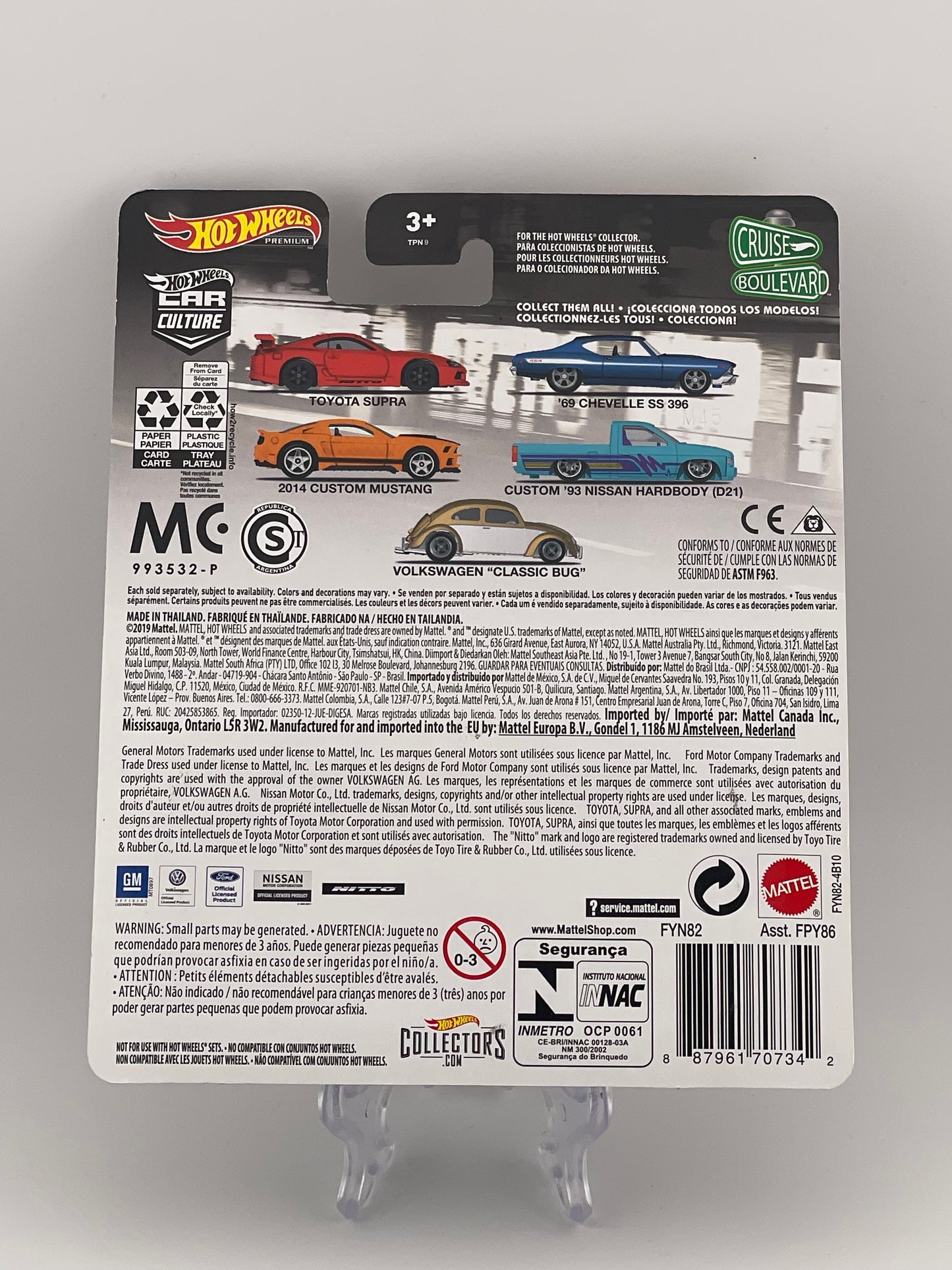 Hot Wheels Premium Car Culture Cruise Boulevard 2/5 '69 Chevelle SS 396