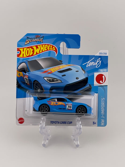 Hot Wheels Mainline Toyota GR86 Cup HW J-Imports 10/10 *Short Card*