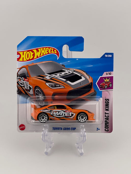 Hot Wheels Mainline Toyota GR86 Cup Compact Kings 1/10 *Short Card*