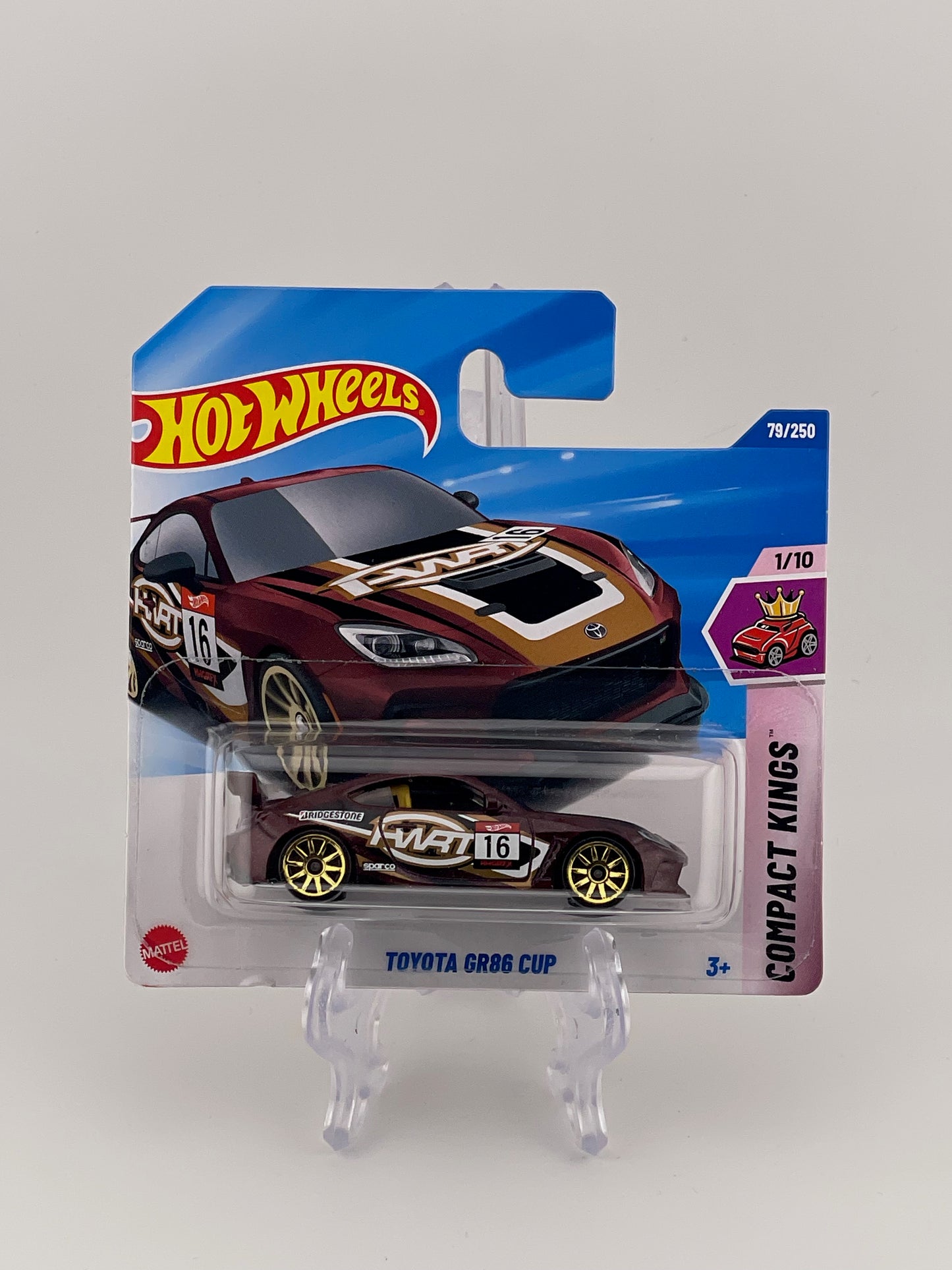 Hot Wheels Mainline Toyota GR86 Cup Compact Kings 1/10 *Short Card*