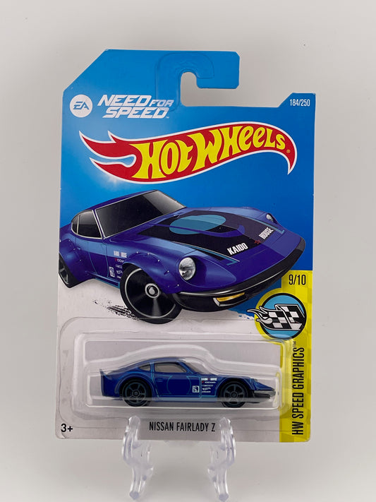 Hot Wheels Mainline Nissan Fairlady Z HW Speed Graphics 9/10