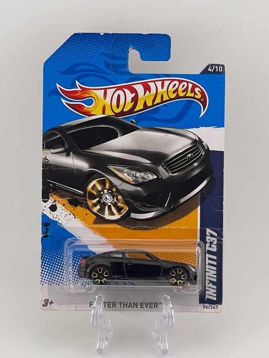 Hot Wheels Mainline Infiniti G37 Faster Than Ever 4/10 *Check Description*