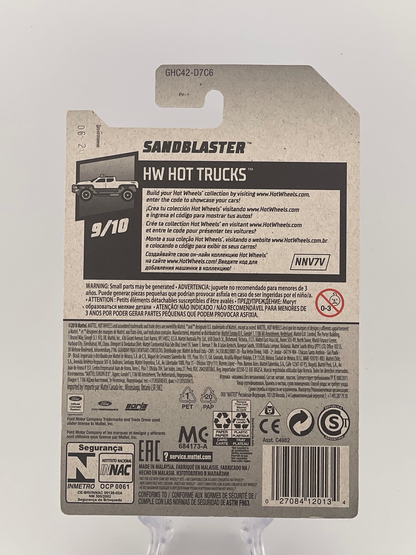 Hot Wheels Mainline Sandblaster HW Hot Trucks 9/10