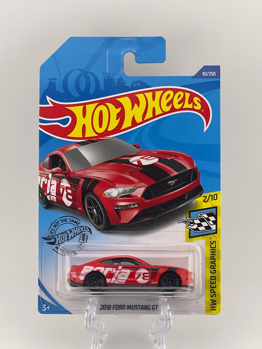 Hot Wheels Mainline 2018 Ford Mustang GT HW Speed Graphics 2/10