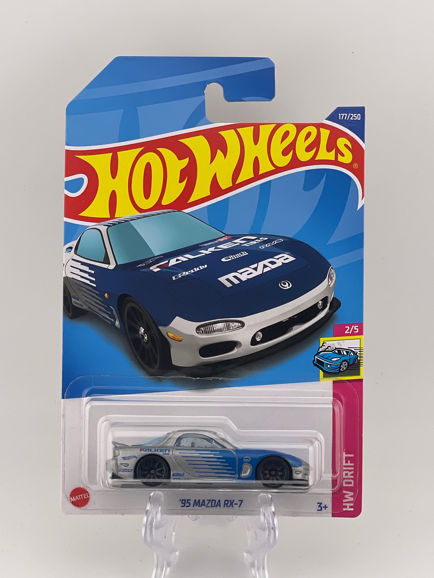 Hot Wheels Mainline '95 Mazda RX-7 HW Drift 2/5