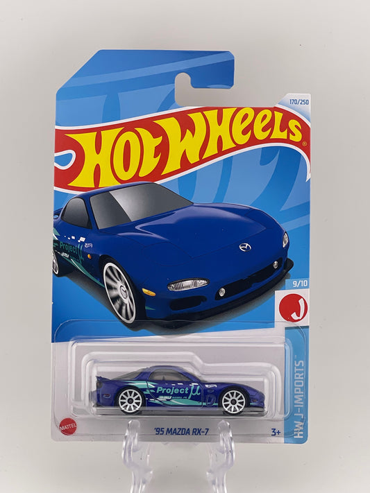 Hot Wheels Mainline '95 Mazda RX-7 HW J-Imports 9/10