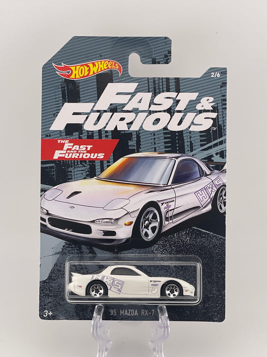 Hot Wheels Themed Assortment Fast & Furious 2/6 '95 Mazda RX-7
