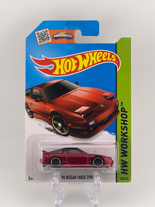 Hot Wheels Mainline '96 Nissan 180SX Type X HW Workshop *Check Description*