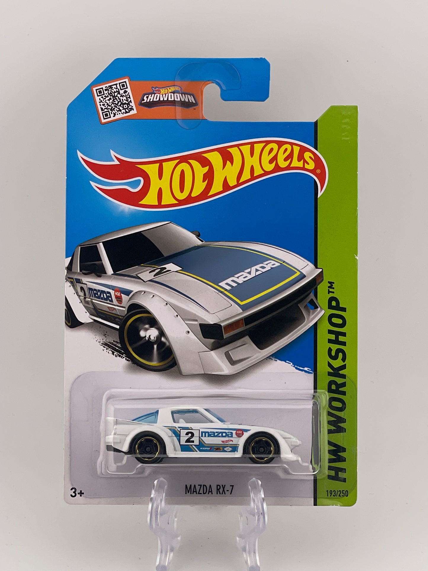 Hot Wheels Mainline Mazda RX-7 HW Workshop *Check Description*