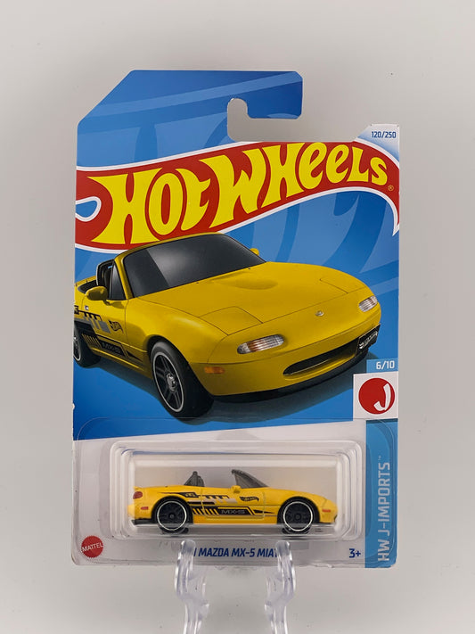 Hot Wheels Mainline '91 Mazda MX-5 Miata HW J-Imports 6/10 *Check Description*