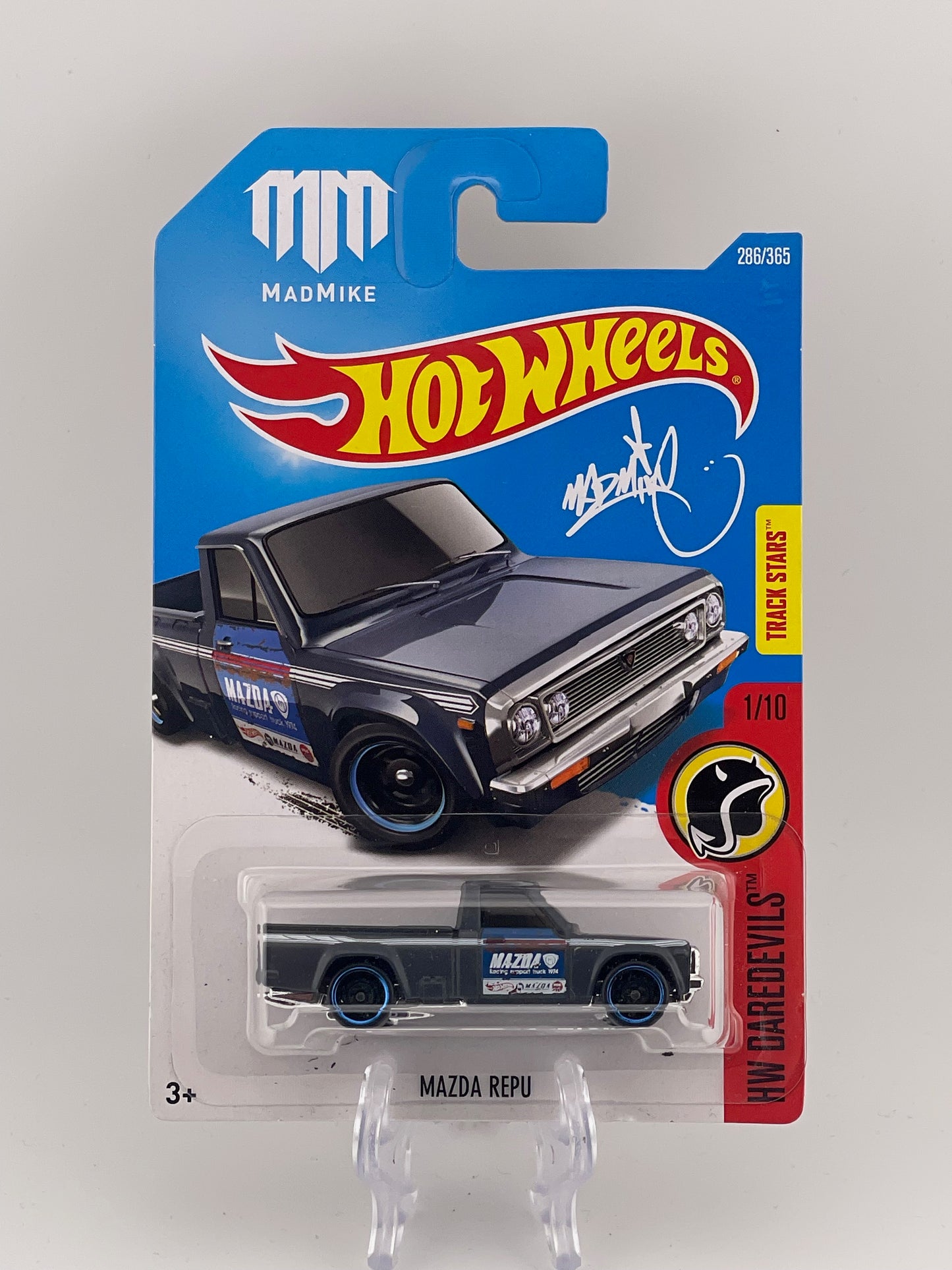 Hot Wheels Mainline Mazda Repu HW Daredevils 1/10