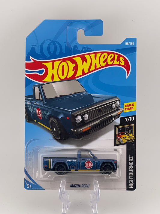 Hot Wheels Mainline Mazda Repu Nightburnerz 7/10