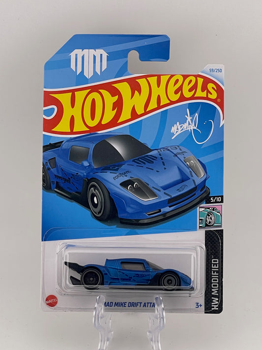 Hot Wheels Mainline Mad Mike Drift Attack HW Modified 5/10