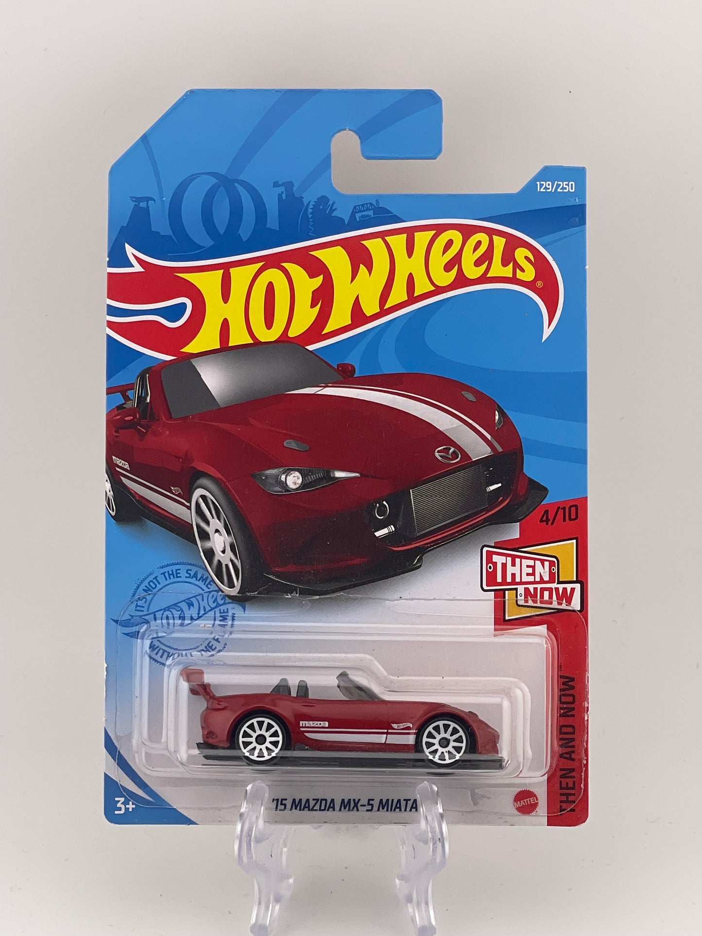 Hot Wheels Mainline '15 Mazda MX-5 Miata Then And Now 4/10 *Check Description*