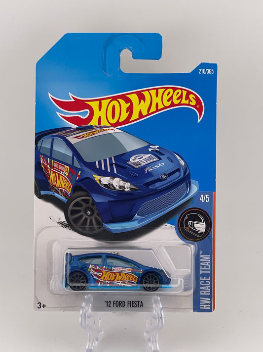 Hot Wheels Mainline '12 Ford Fiesta HW Race Team 4/5