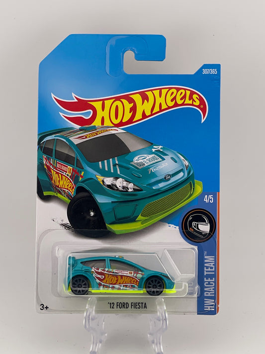 Hot Wheels Mainline '12 Ford Fiesta HW Race Team 4/5