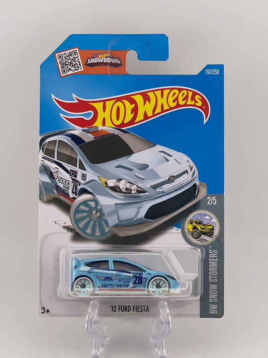 Hot Wheels Mainline '12 Ford Fiesta HW Snow Stormers 2/5
