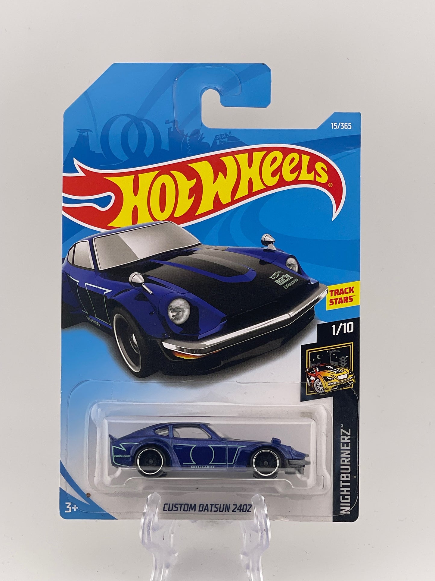 Hot Wheels Mainline Custom Datsun 240Z Nightburnerz 1/10