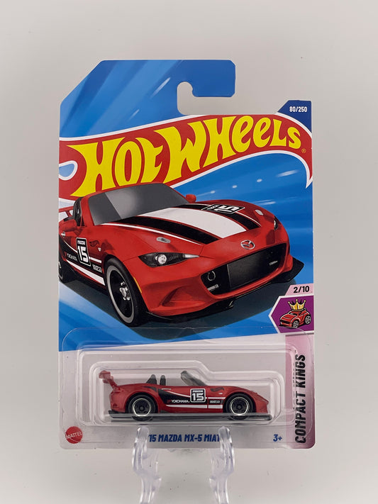 Hot Wheels Mainline '15 Mazda MX-5 Miata Compact Kings 2/10