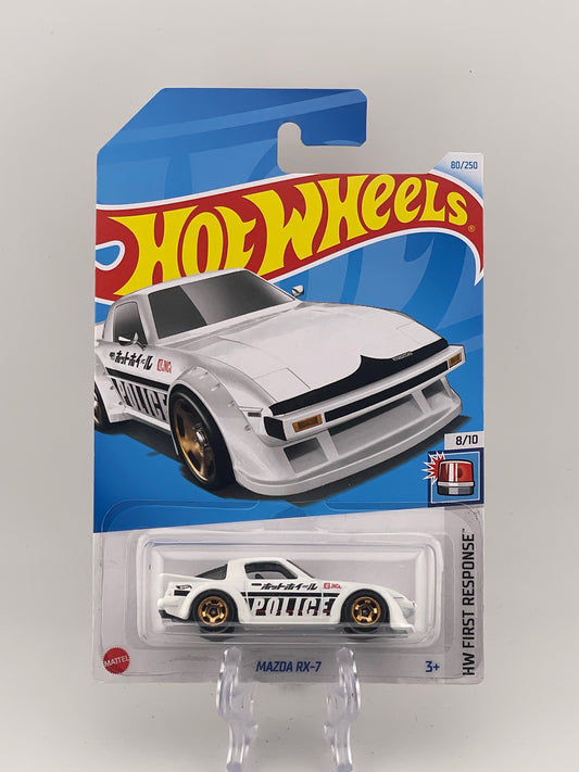 Hot Wheels Mainline Mazda RX-7 HW First Response 8/10