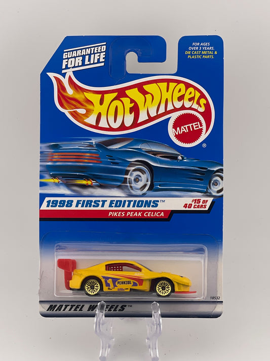 Hot Wheels Mainline Pikes Peak Celica 1998 First Editions 15/40 *Check Condition*