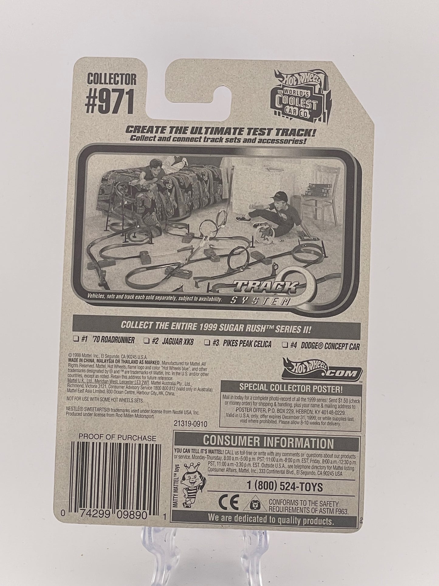 Hot Wheels Mainline Pikes Peak Celica Sugar Rush Series II 3/4