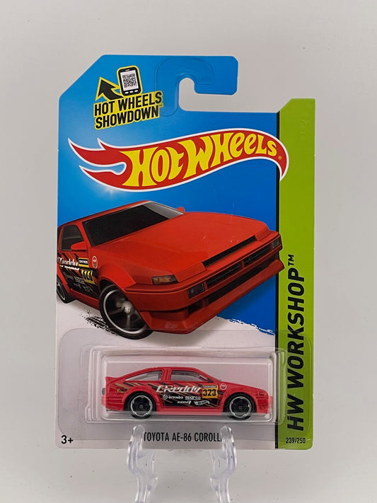Hot Wheels Mainline Toyota AE-86 Corolla HW Workshop
