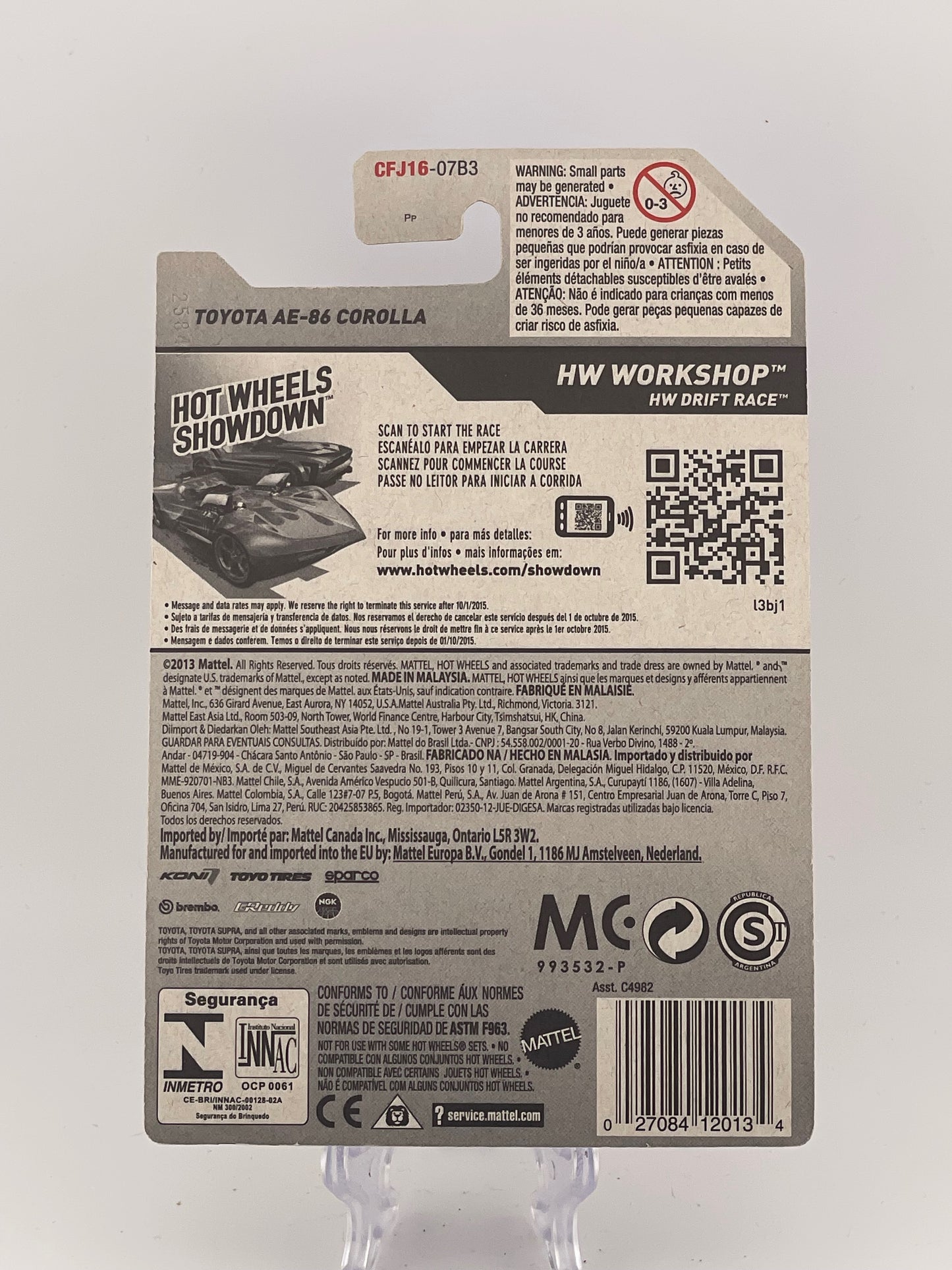 Hot Wheels Mainline Toyota AE-86 Corolla HW Workshop