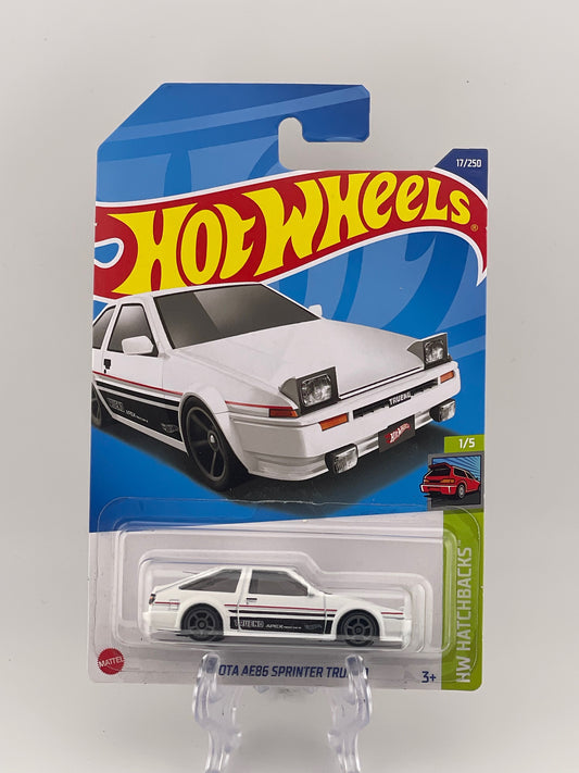 Hot Wheels Mainline Toyota AE86 Sprinter Trueno HW Hatchbacks 1/5 *Check Description*