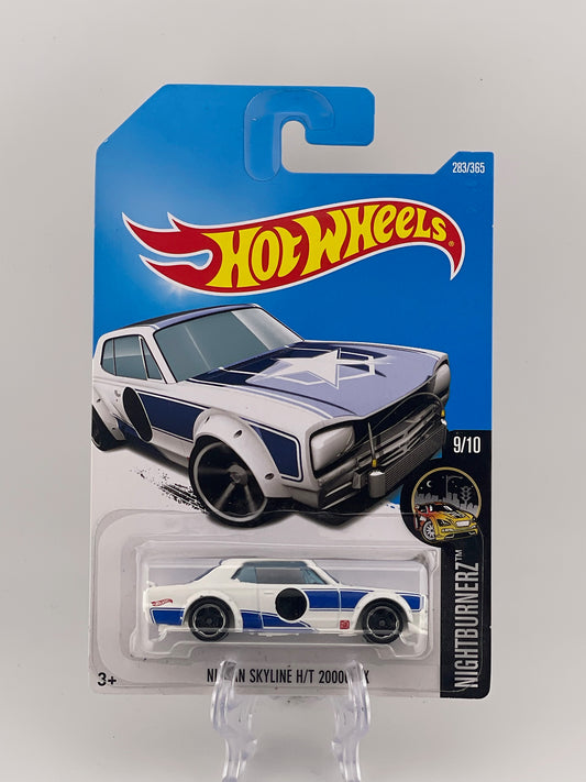 Hot Wheels Mainline Nissan Skyline H/T 2000GT-X Nightburnerz 9/10
